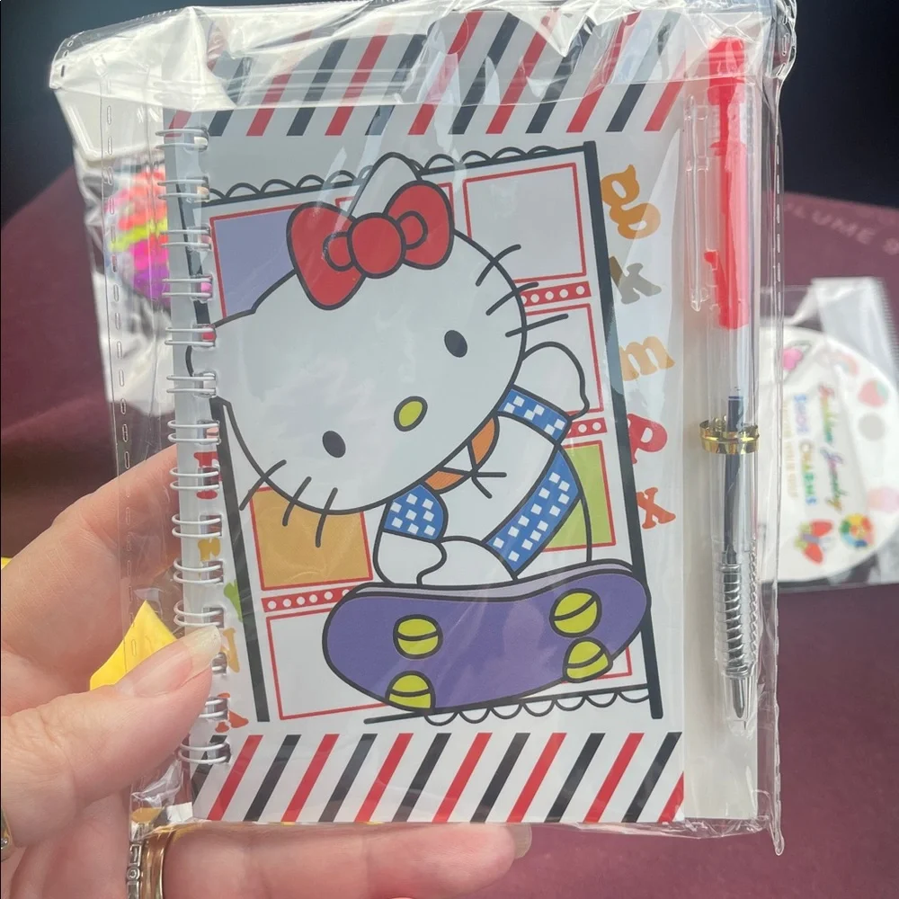 Hello Kitty and My Melody Accessories Set bundle of 6 croc charms socks pen nwt